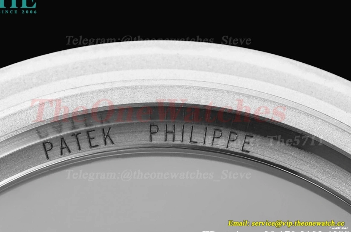 PPF Dial Aquanaut RU 35.6mm White SS A324 Ladies Dia 0523